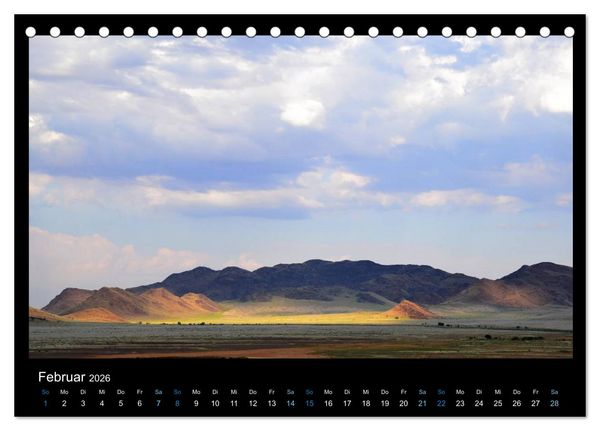 Produktbild: Namibia 2026 Farben der W&uuml;ste (Tischkalender 2026 DIN A5 quer), CALVENDO Monatskalender