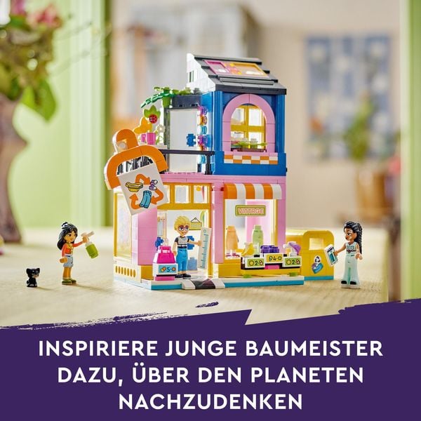 Produktbild: LEGO Friends 42614 Vintage-Modegeschäft, Spielzeug-Laden für Kinder
