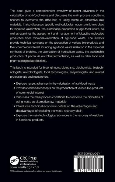 Produktbild: Microbial Bioprocessing of Agri-food Wastes