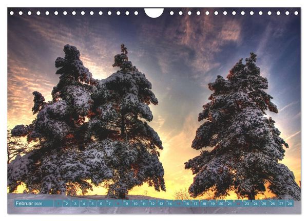 Produktbild: Fantastische Wetterfotos (Wandkalender 2026 DIN A4 quer), CALVENDO Monatskalender