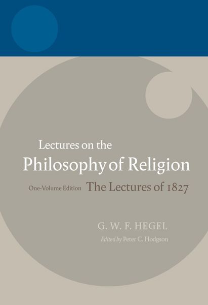 Produktbild: Hegel: Lectures on the Philosophy of Religion