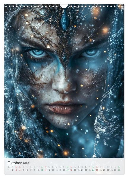 Produktbild: Nordische Mythologie (Wandkalender 2026 DIN A3 hoch), CALVENDO Monatskalender