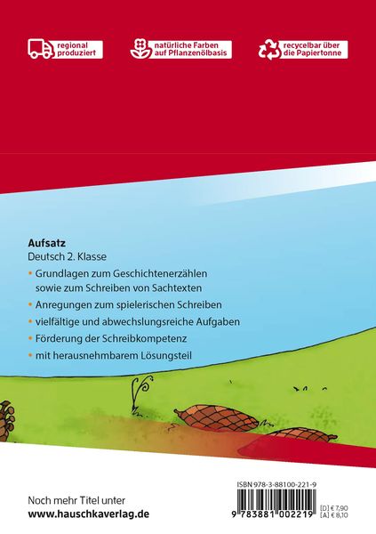 Produktbild: Aufsatz Deutsch 2. Klasse