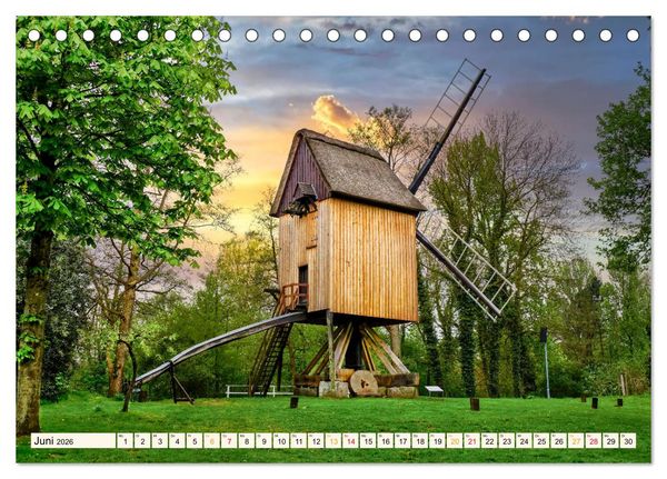Produktbild: Reise durch Deutschland - Hansestadt Stade (Tischkalender 2026 DIN A5 quer), CALVENDO Monatskalender