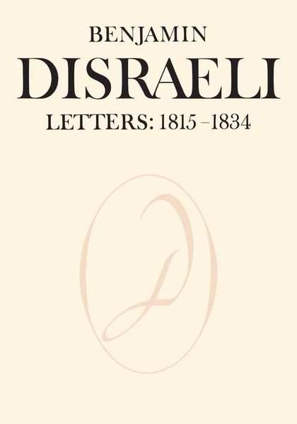 Produktbild: Benjamin Disraeli Letters