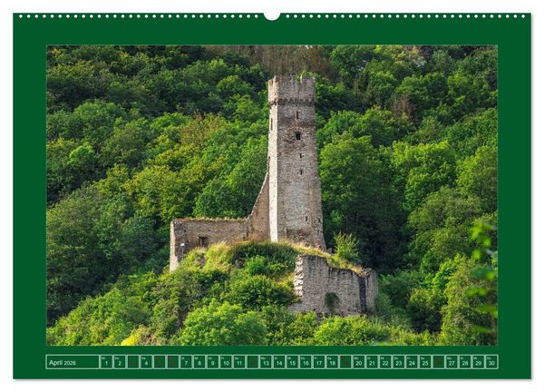 Produktbild: Romantische Ruinen (Wandkalender 2026 DIN A2 quer), CALVENDO Monatskalender