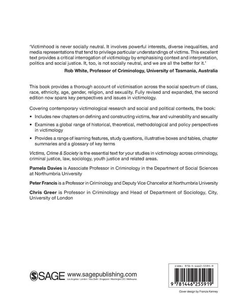 Produktbild: Victims, Crime and Society
