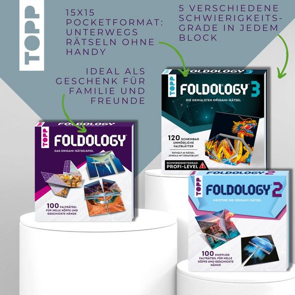 Produktbild: Foldology 3 &ndash; Die genialsten Origami-R&auml;tsel