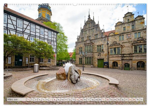 Produktbild: Rinteln Impressionen (hochwertiger Premium Wandkalender 2026 DIN A2 quer), Kunstdruck in Hochglanz