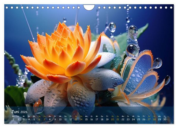 Produktbild: Exotische Pflanzen Close-up (Wandkalender 2026 DIN A4 quer), CALVENDO Monatskalender