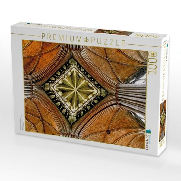 Produktbild: CALVENDO Puzzle Kathedrale von Rouen | 1000 Teile Lege-Gr&ouml;&szlig;e 64x48cm Foto-Puzzle f&uuml;r gl&uuml;ckliche Stunden