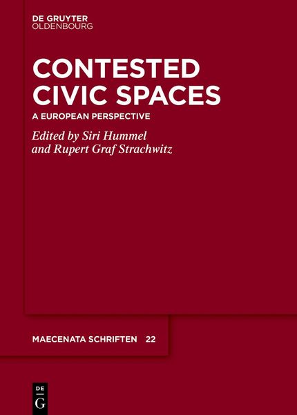 Produktbild: Contested Civic Spaces
