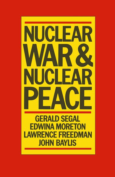 Produktbild: Nuclear War and Nuclear Peace
