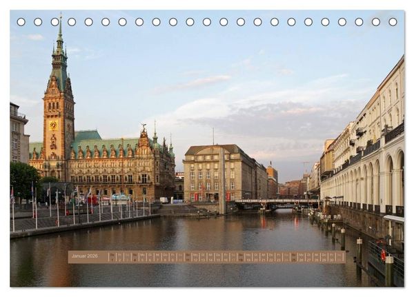 Produktbild: Perle Hamburg (Tischkalender 2026 DIN A5 quer), CALVENDO Monatskalender