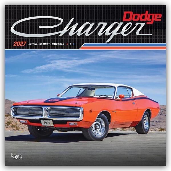 Produktbild: Dodge Charger 2027 &ndash; 16-Monatskalender