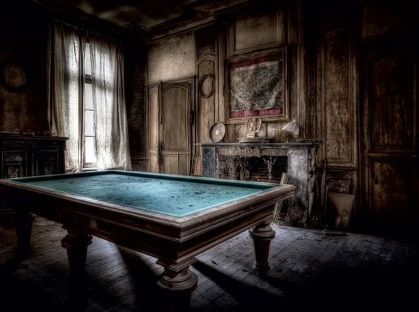 Produktbild: "Billard" - altes, verlassenes Chateau in Frankreich (Puzzle)