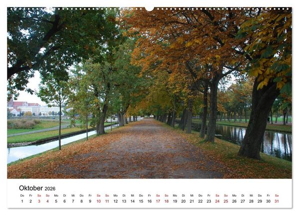 Produktbild: Schwerin - Landeshauptstadt von Mecklenburg-Vorpommern (Wandkalender 2026 DIN A2 quer), CALVENDO Monatskalender