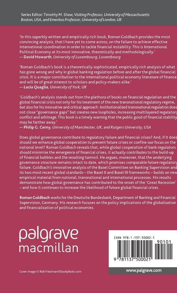 Produktbild: Global Governance and Regulatory Failure