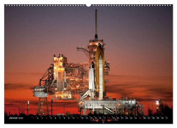 Produktbild: Raumfahrt und Weltall (hochwertiger Premium Wandkalender 2026 DIN A2 quer), Kunstdruck in Hochglanz
