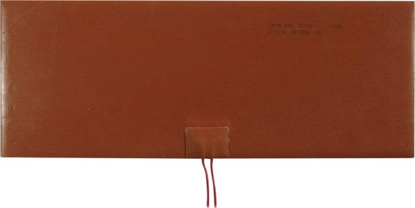 Produktbild: Thermo TECH Silikon Heizfolie selbstklebend 24 V/DC, 24 V/AC 142 W Schutzart IPX7 (L x B) 340 mm x 130 mm