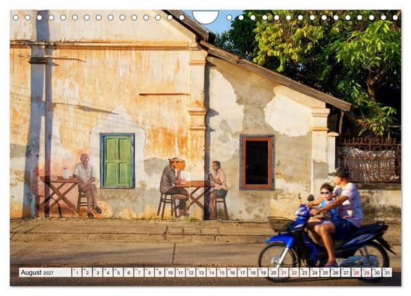 Produktbild: Bekanntes und Unbekanntes Laos (Wandkalender 2027 DIN A4 quer), CALVENDO Monatskalender