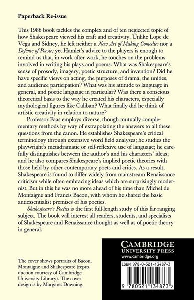 Produktbild: Shakespeare's Poetics