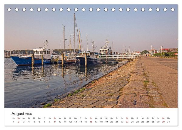 Produktbild: Ostseeheilbad Travem&uuml;nde - L&uuml;becks sch&ouml;nste Tochter (Tischkalender 2026 DIN A5 quer), CALVENDO Monatskalender