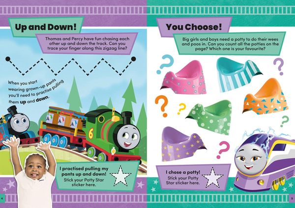 Produktbild: Thomas & Friends: Potty Star! Sticker Activity
