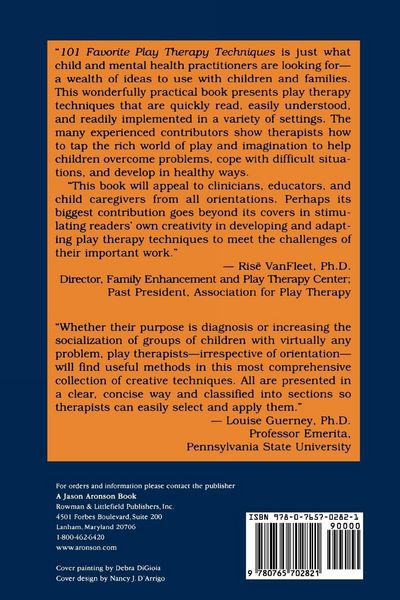Produktbild: 101 Favorite Play Therapy Techniques