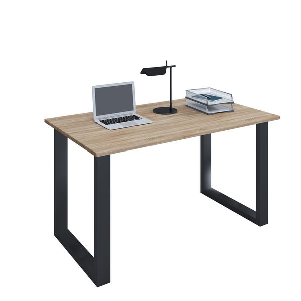 Produktbild: Schreibtisch B&uuml;rotisch Computertisch 140x80 Lona U