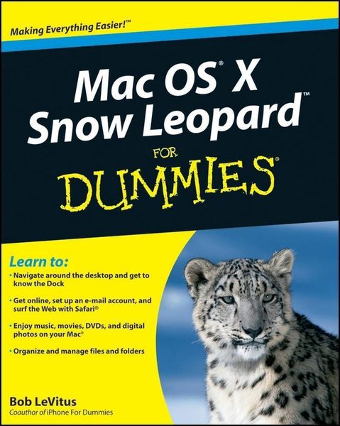 Produktbild: Mac OS X Snow Leopard For Dummies