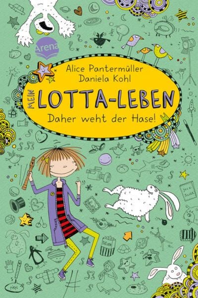 Daher weht der Hase! / Mein Lotta-Leben Band 4, Gebundene Ausgabe von Alice Pantermüller, Arena, 2710000952497