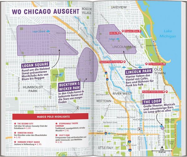 Produktbild: MARCO POLO Reisef&uuml;hrer Chicago und die Gro&szlig;en Seen