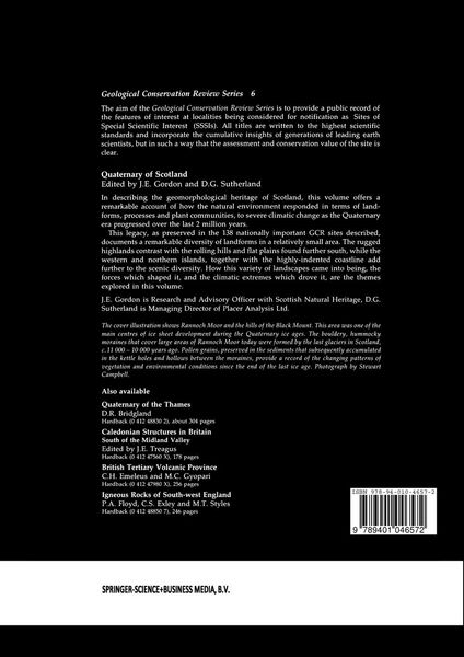 Produktbild: Quaternary of Scotland