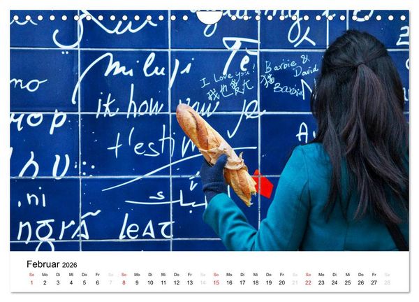 Produktbild: Paris, s'il vous pla&icirc;t! (Wandkalender 2026 DIN A4 quer), CALVENDO Monatskalender