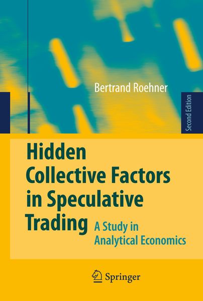 Produktbild: Hidden Collective Factors in Speculative Trading