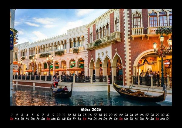 Produktbild: Venedig 2026 Fotokalender DIN A3