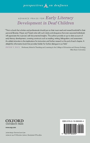 Produktbild: Early Literacy Development in Deaf Children