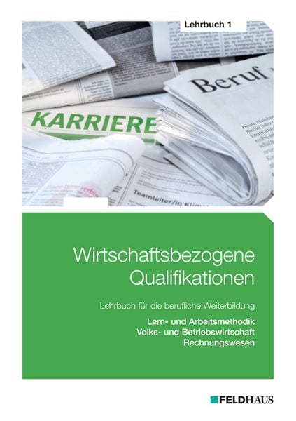 Produktbild: Schmidt, E: Wirtschaftsbezogene Qualifikationen 1