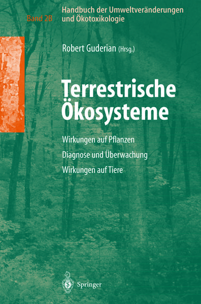 Handbuch der Umweltveränderungen und Ökotoxikologie, Taschenbuch von , Springer Berlin, 9783642631085