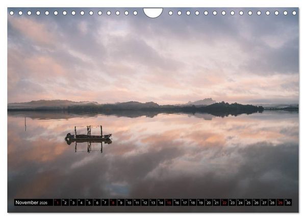 Produktbild: Neuseeland - Die sch&ouml;nsten Orte der Nord- und S&uuml;dinsel (Wandkalender 2026 DIN A4 quer), CALVENDO Monatskalender