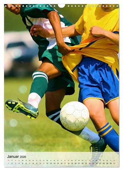 Produktbild: Fu&szlig;ballfieber extrem (Wandkalender 2026 DIN A3 hoch), CALVENDO Monatskalender