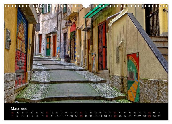 Produktbild: Ligurien - die italienische Riviera (Wandkalender 2026 DIN A3 quer), CALVENDO Monatskalender