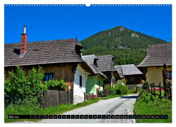 Produktbild: Slowakei - Abseits der Hohen Tatra (Wandkalender 2026 DIN A2 quer), CALVENDO Monatskalender