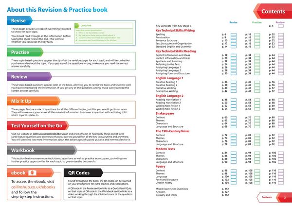 Produktbild: AQA GCSE 9-1 English Language and Literature Complete Revision & Practice