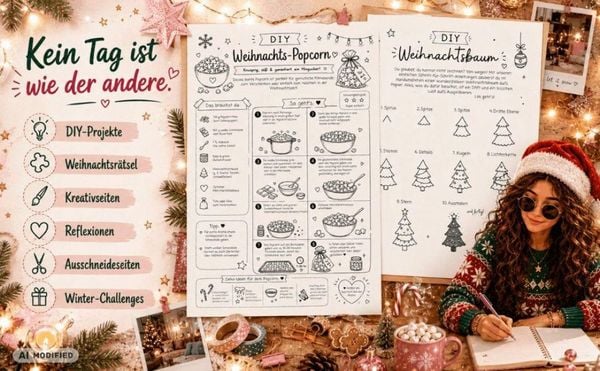 Produktbild: Kreativ Adventskalender f&uuml;r Teenager M&auml;dchen