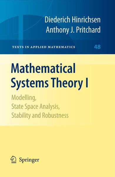 Produktbild: Mathematical Systems Theory I