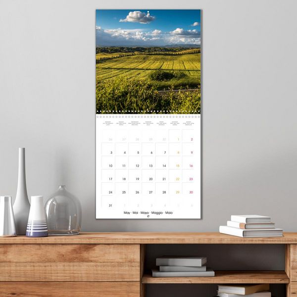 Produktbild: Toscane Nature et agriculture (Calendrier mural carr&eacute; 2027 30x30 cm) Calendrier double avec une page pour vos prises de notes