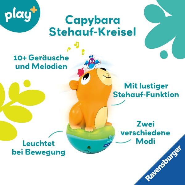 Produktbild: Ravensburger 4874 - play+ Musikalischer Stehauf-Kreisel