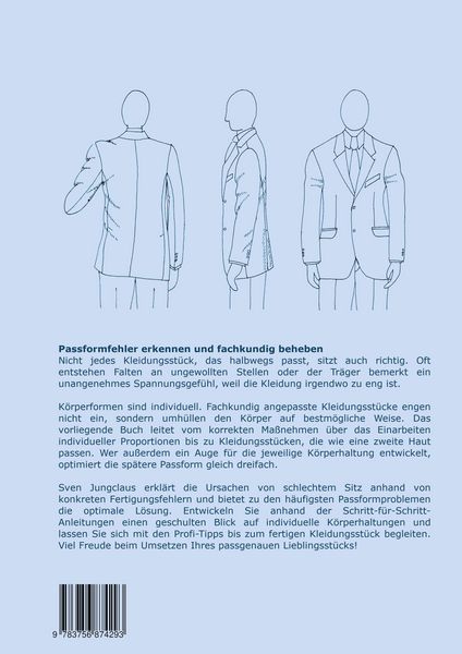 Produktbild: Die Passform in der Herrenschneiderei